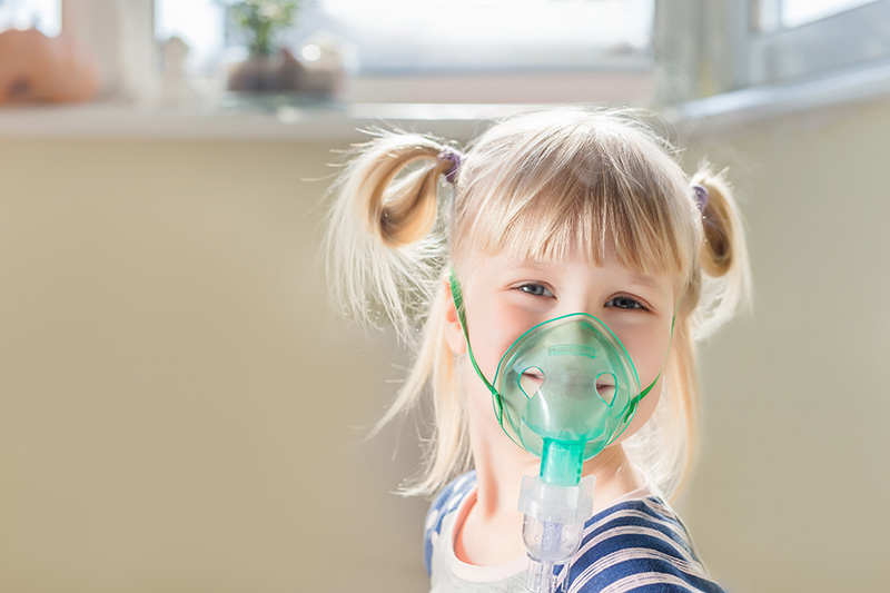 Cuidados respiratorios a domicilio para niños Equipo respiratorio pediátrico